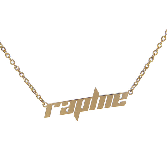 Classic Nameplate Necklace