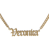 Curb Chain Nameplate