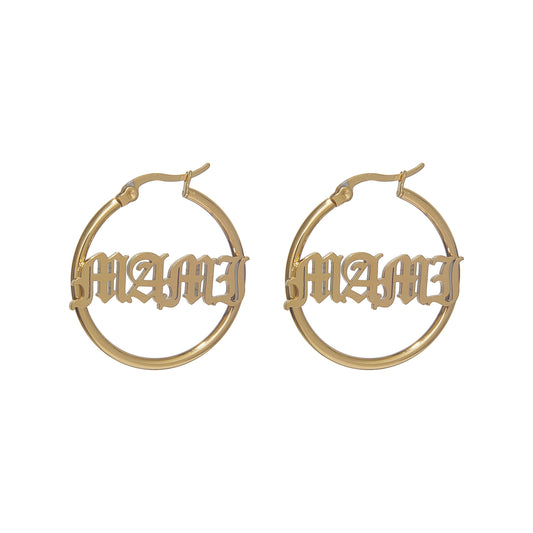 Custom Hoop Earrings