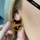 Custom Hoop Earrings