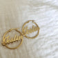 Custom Hoop Earrings