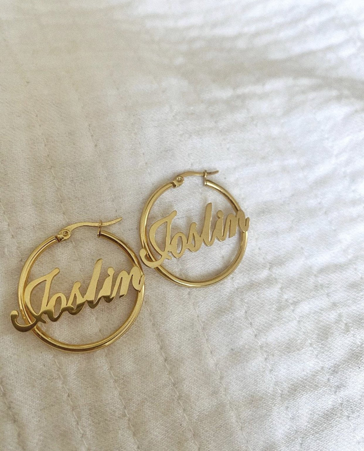 Custom Hoop Earrings