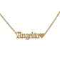 Heart Nameplate Necklace