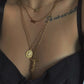 Script Nameplate Necklace
