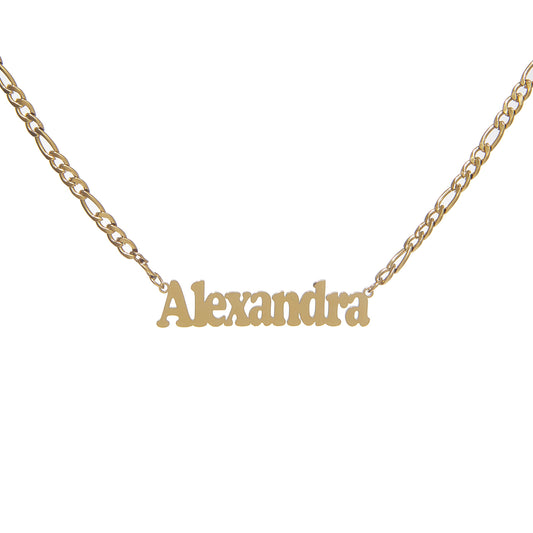 Custom Figaro Necklace