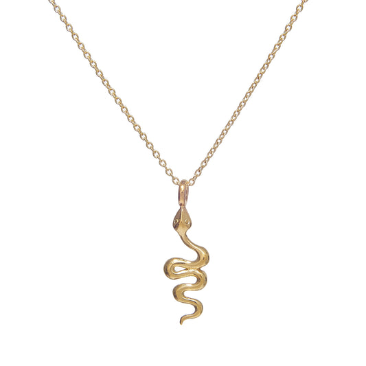 Snake Pendant Necklace
