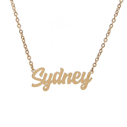 Airbrush Nameplate Necklace