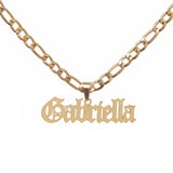 Figaro Chain Hanging Nameplate